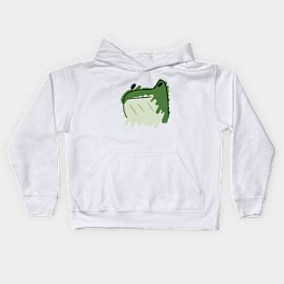 Minimalist frog Kids Hoodie